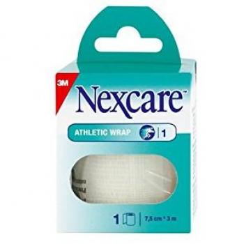 Nexcare Cohesive Athletic Wrap 3m x 7.5cm White