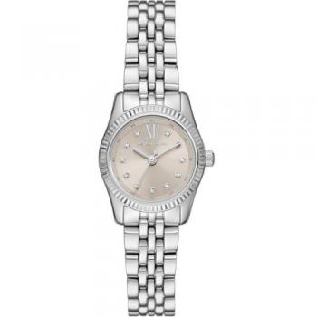 Reloj de mujer Michael Kors MK4843 de acero plateado, cuarzo y resistente al agua 5 ATM