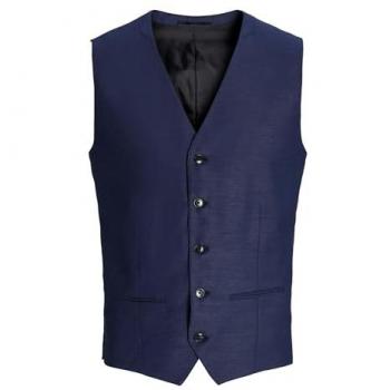 Jack & Jones Solaris Dark Navy Waistcoat for Men