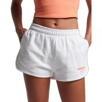 Pantalón Corto Core Sport Blanco para Mujer de Superdry