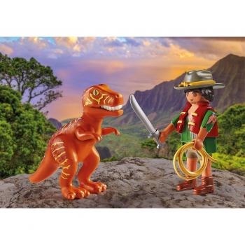 Playmobil DuoPack Aventurero con T-Rex 71206