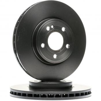 Disco de freno BREMBO 09.E022.11 para MERCEDES-BENZ: Classe A, Classe CLA, Classe B, Classe GLB, Classe GLA, frente, ventilado, altamente carbonizado, 1