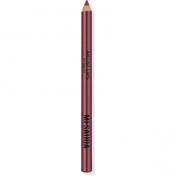 Mesauda Artist Lips Lip Liner Pencil - Shade 107 Mauve, Soft Texture, Precise Application, 1.14 g