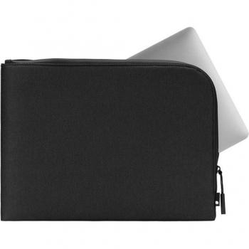 Incase Facet Sleeve Funda de Tela Reciclada Negra para MacBook Pro 14 (2021) - Protección Duradera, compatible con MacBook y PCs de 13 y 14 pulgadas