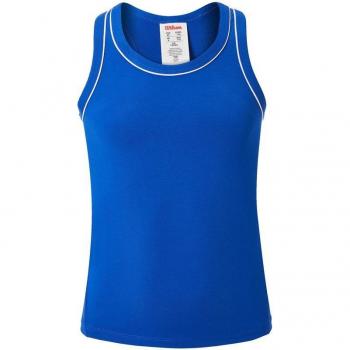 Camiseta Sin Mangas Wilson YG Youth Team Tank Classic Navy Infantil