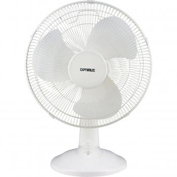 Optimus F-1230-F 3-Speed 50-Watt 12-In. Portable Oscillating Table Fan