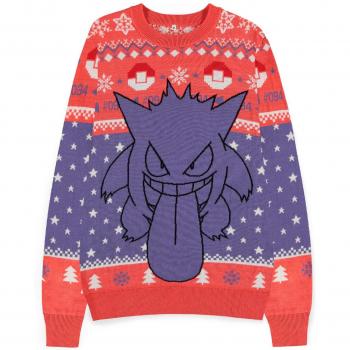 Sudadera de Navidad Pokémon Gengar talla XL