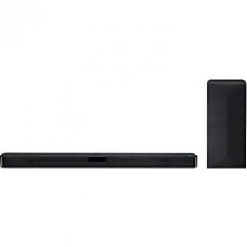 LG SL4 - Barra de sonido con 300W de potencia y 2.1 canales, Sonido Dolby Digital, DTS Digital Surround
