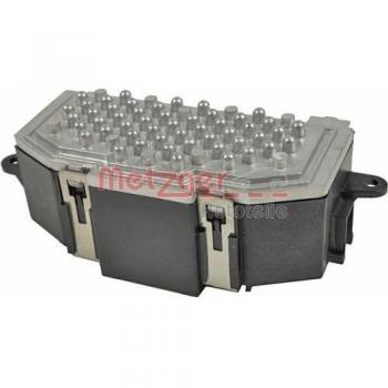 Regulador de Ventilador Habitáculo Metzger 0917227 para Audi A4, A5, A8 y Q5 con Climatizador Automático, 12 Voltios