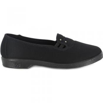 Zapatilla Doctor Cutillas 828 Elástico Lycra Negra Talla 35