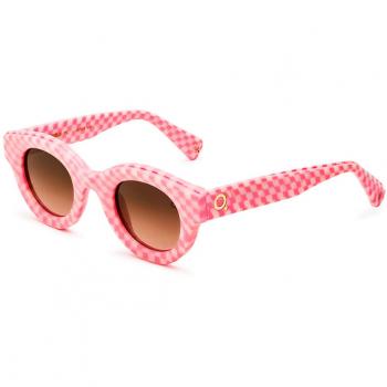 Etnia Barcelona The Kahlo 2 Sun PK Anteojos de Sol para Mujer Rosas, Lentes de Sol Para Mujer Rosas, Gafas de Sol para Mujer Rosas