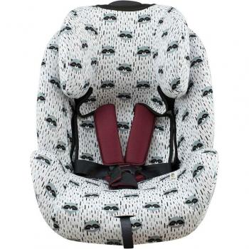 Funda para Silla de Coche Jyoko Every Stage, compatible con Joie Every Stage, modelo Racoon Town