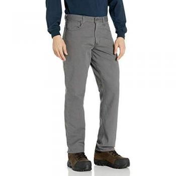Carhartt Men's Rugged Flex 5-Pocket Work Pants - Grey, Size 40x32