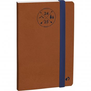 Agenda 16 meses PLANNING 21 EVEREST - Semana Vista, A5 - 15x21cm - Quo Vadis 149011Q - Avellana - Multilingüe