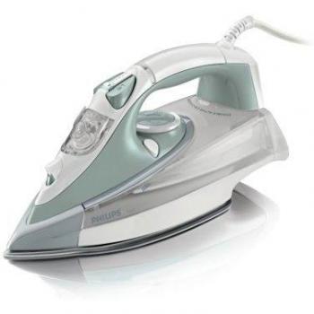 Philips GC4846/22 - Plancha de vapor Azur
con suela de SteamGlide y sistema antical de doble acción, 2600 W,  supervapor de 160 g, vapor de 45 g/min