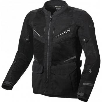 Chaqueta textil de moto Macna Aerocon Negra