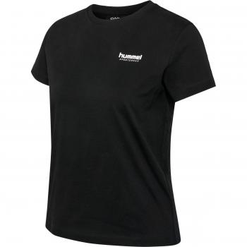Hummel Women's Legacy Kristy Short Sleeve T-shirt Black Size S