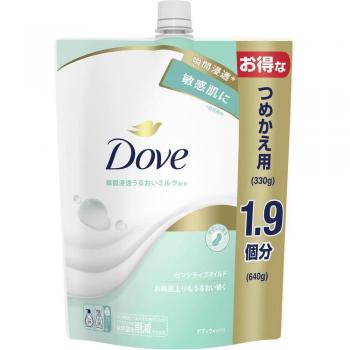 Dove Japan Sensitive Mild Moisturizing Body Wash Refill 640g