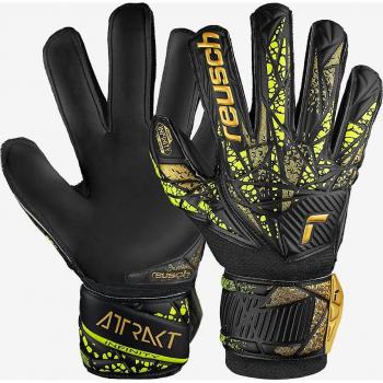 Guantes de portero Reusch Attrakt Infinity con soporte para dedos para niños - ideales para césped artificial