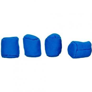 Mini Pesas Fijadoras de 30mm en Azul y Rojo - Pack de 4 Unidades