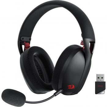 Redragon H848 Wireless Bluetooth Gaming Headset Lightweight 7.1 Surround Sound 40mm Drivers Detachable Microphone Multi-Platform