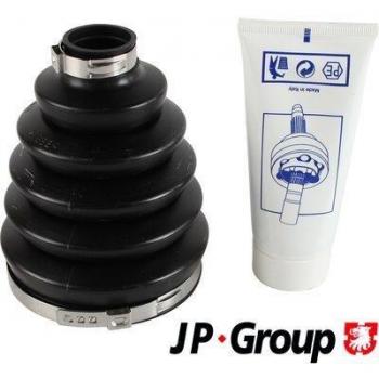 Fuelle de transmisión JP GROUP 1243602810, juego de fuelles para árbol de transmisión, incluye dos fuelles, abrazaderas y anillos de retención, fabricado en material resistente a la abrasión y temperaturas extremas, fácil