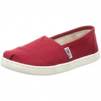 TOMS Alpargata Core, Unisex Niños, Rojo