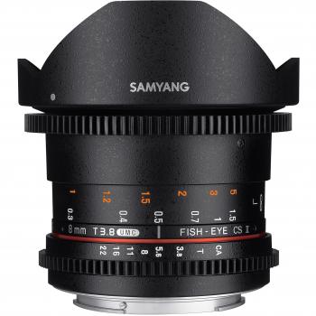Samyang F1322409101 - Objetivo para vídeo VDSLR para Micro Cuatro Tercios