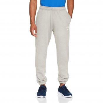 Umbro - Pantalones de Forro Polar para Hombre, Hombre, Pantalones, 64877U, Gris Marl/Blanco, M