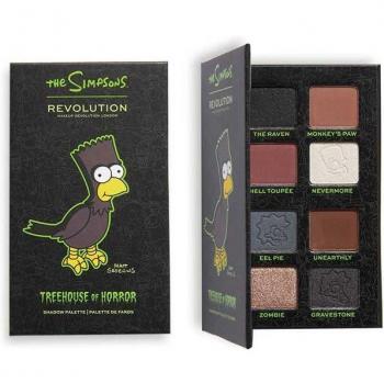 Makeup Revolution The Simpsons Treehouse of Horror Mini Eyeshadow Palette - Raven Bart
