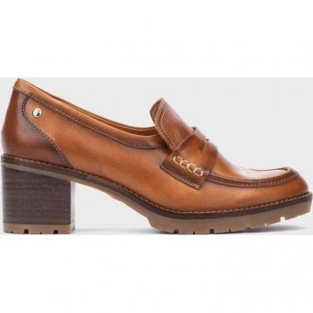 Pikolinos - Mocasines de salón para mujer de piel con plantilla acolchada, modelo Llanes W7H3873C1