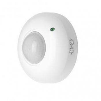 Detector de Movimiento por Infrarrojos con Sensor Crepuscular 360° Ajustable