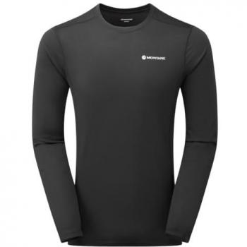 Montane Dart Lite Men's Long Sleeve T-Shirt - Black - Extra Large