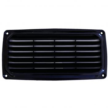 Nuova Rade Rejilla de ventilacion rectangular 200x100mm Negro