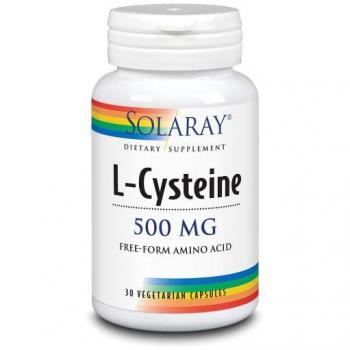 Solaray L-Cysteine 500mg 30 Capsules