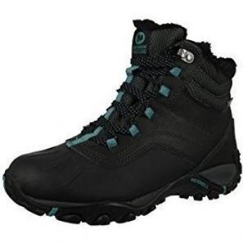 MERRELL Boots - ATMOST MID WTPF - black brittany blue, Tamaño:40