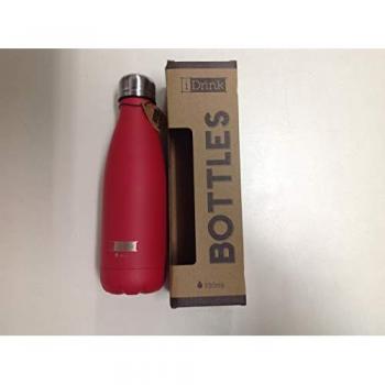 Botella Térmica I-Drink 350 ml Acero Inoxidable Roja