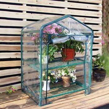 Natcare Invernadero Verde de 2 baldas 69x49x93cm Fatty 2