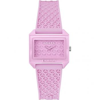 Guess Mod Pop Silicone Pink Ladies Watch GW0677L2
