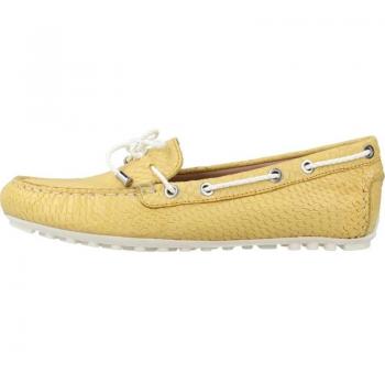Mocasines Mujer Geox D Leelyan Amarillo