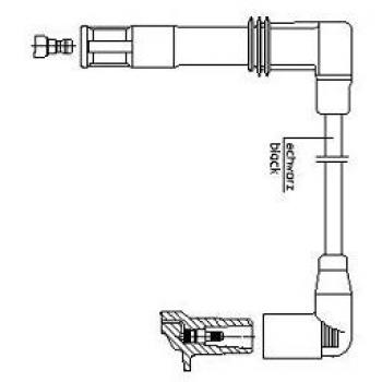 Cable de encendido BREMI 1A13/26 para VW (FAW) 036905430N 06A905430BA 036905430AE
