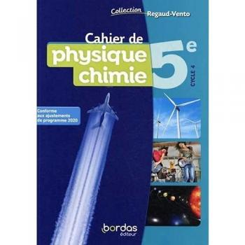 Cahier de physique chimie 5e
