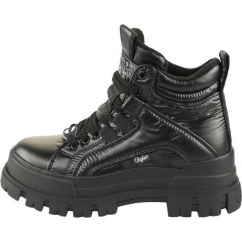 Buffalo Aspha NC Mid Women's Black Boots with Removable Foam Insole