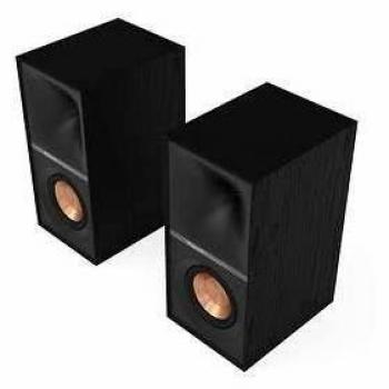 Klipsch R-40M Black 4.25 2-Way Bookshelf Speakers, Pair (50W-200W, 8 Ohm)