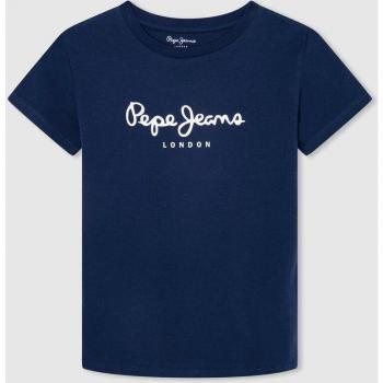 Pepe Jeans - Camiseta de niño manga corta con diseño Art N Marino