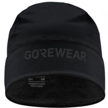 Gore Wear Essence Bonnet thermique Negro - Gorro térmico, color negro, diseñado para actividades al aire libre, proporciona calidez y protección contra el frío, fabricado con materiales transpirables y de secado rápido