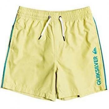 Quiksilver - Short de Natación - Niños 8-16 - Verde