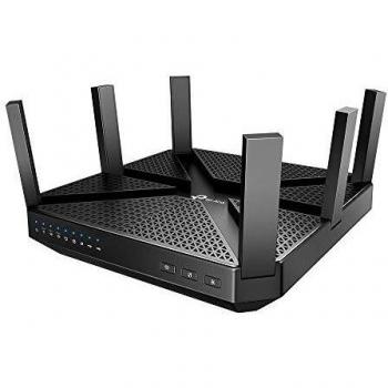 TP-LINK MU-MIMO Tri-Band Wireless Gigabit Cable Gaming Router, Combined Wifi Speed Up to 4000Mbps, 4 Gigabit LAN Ports, 2 USB Ports, Dual-core CPU for Xbox/PS4/Steam games, Homecare