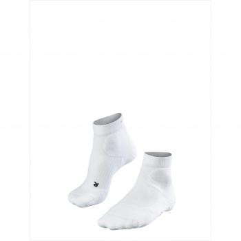 Falke TE2 Men's Short Tennis Socks - White, Size 42-43, Anti-Blister