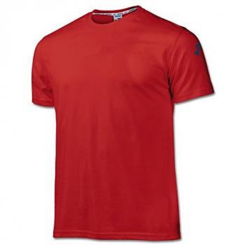 Joma Cotton, Camiseta para Hombre, Rojo, XS